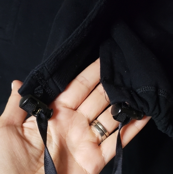 Lululemon Gratitude Wrap sweatshirt jacket black size 8 - Picture 5 of 13